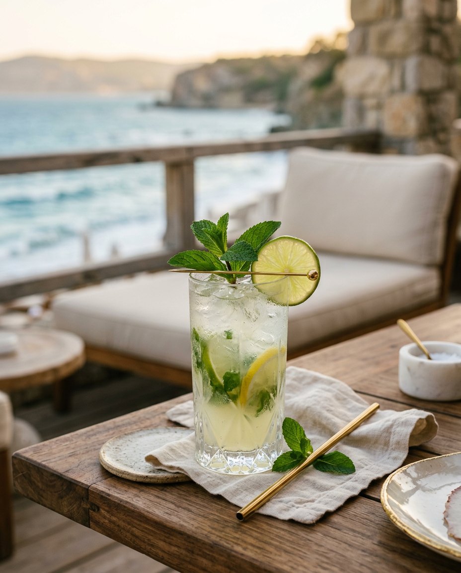 Mint Lime Lemonade