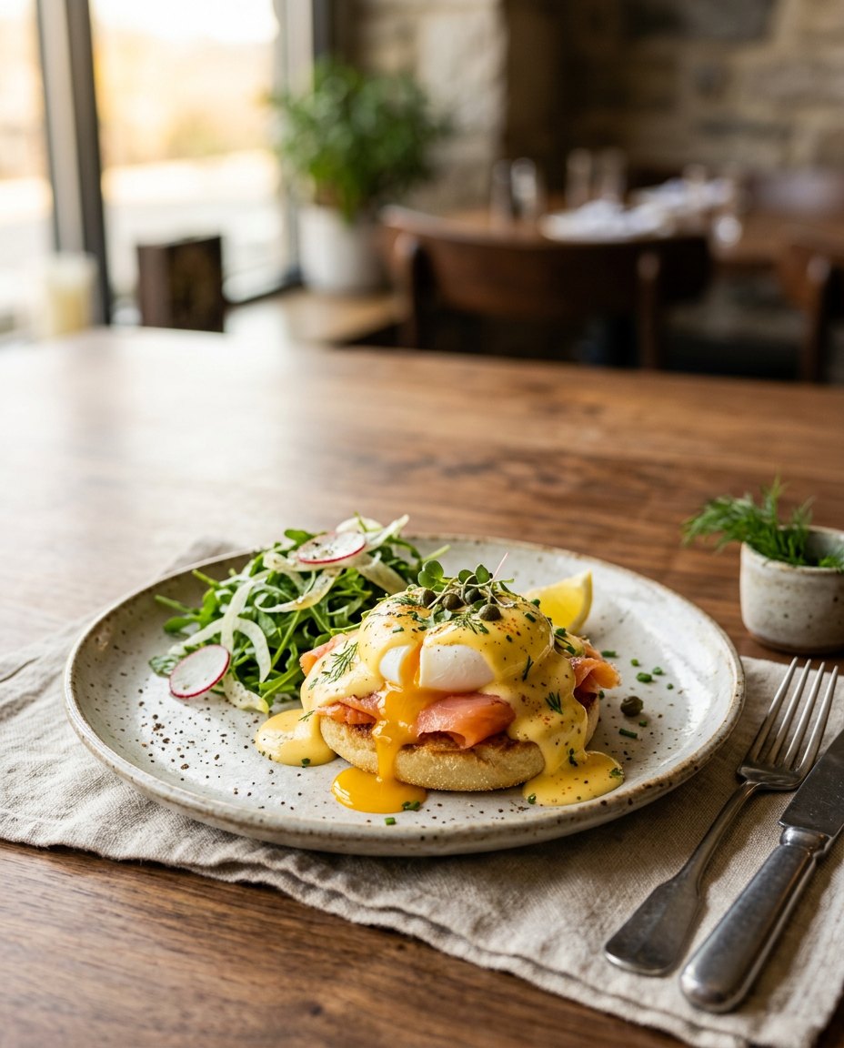 Eggs Benedict with Smoked Salmon